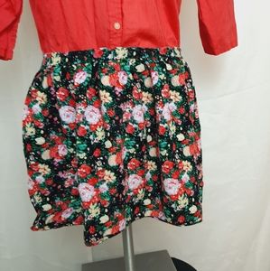 Wet seal floral skirt